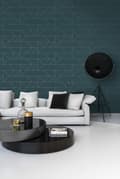 Miniatyrbillede 7 af 8: Origin Wallcoverings tapet grafiske linjer mørkeblåt 0,53 x 10,05 m