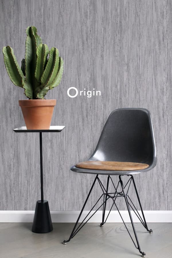 Origin Wallcoverings tapet träeffekt grått 53 cm x 10,05 m