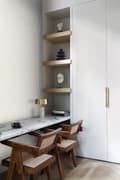 Miniatyrbild 2 av 8: Origin Wallcoverings tapet travertin naturlig kalksten ljusbeige 53 cm x 10,05 m