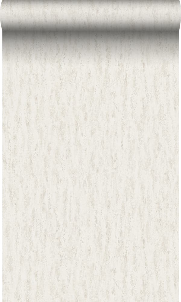 Origin Wallcoverings tapet travertin naturlig kalksten ljusbeige 53 cm x 10,05 m