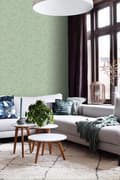 Miniatyrbild 7 av 8: ESTAhome tapet små blad grönt 0,53 x 10,05 m