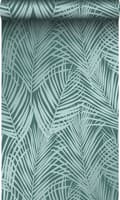 Miniatyrbillede 1 af 8: Origin Wallcoverings tapet palmeblade smaragdgrønt 0,53 x 10,05 m