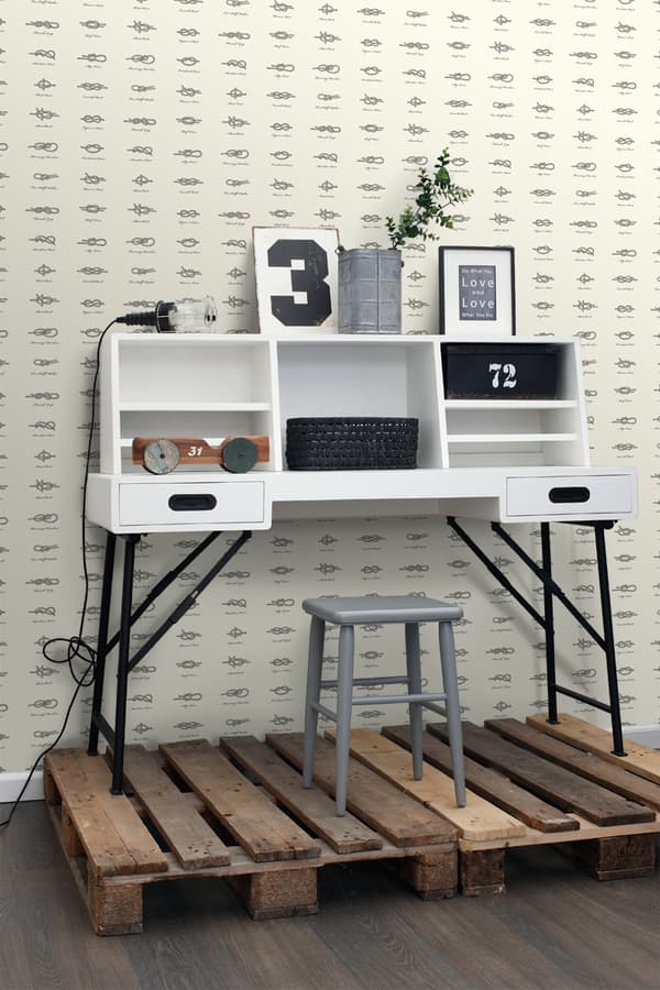 ESTAhome tapet knuder brunt 53 cm x 10,05 m