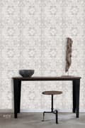 Miniatyrbild 7 av 8: ESTAhome tapet orientalisk kelim lapptäcksmatta varm ljusgrått 53 cm x 10,05 m