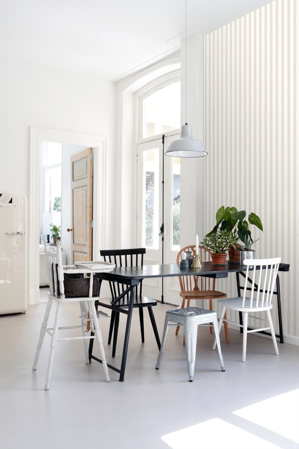 ESTAhome tapet striber beige - 127615 - 53 cm x 10,05 m