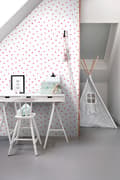 Miniatyrbild 4 av 8: ESTAhome tapet blommor rosa 53 cm x 10,05 m