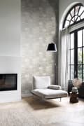 Miniatyrbild 5 av 8: Origin Wallcoverings tapet siscksackränder av skiktad marmor ljusgrått 53 cm x 10,05 m