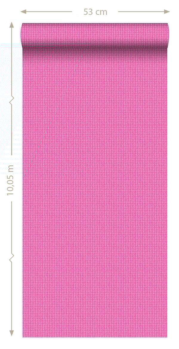 ESTAhome tapet broderi lyserødt 53 cm x 10,05 m