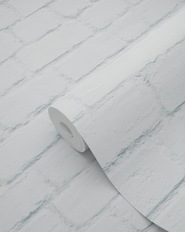 ESTAhome tapet murstensvæg lysegråt 53 cm x 10,05 m