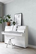 Miniatyrbillede 2 af 8: ESTAhome tapet murstensvæg lysegråt 53 cm x 10,05 m