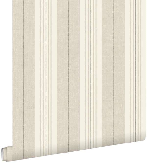 ESTAhome tapet striber brunt 53 cm x 10,05 m