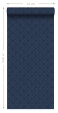 Miniatyrbillede 8 af 8: ESTAhome tapet orientalsk motiv blåt 53 cm x 10,05 m