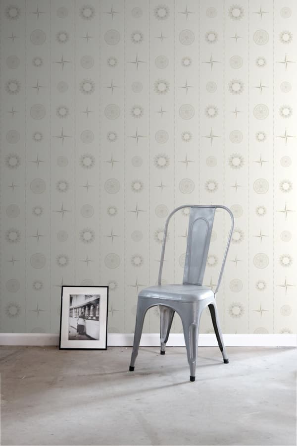 ESTAhome tapet kompassros beige - 136423 - 53 cm x 10,05 m