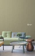 Miniatyrbild 7 av 8: Origin Wallcoverings tapet smal rand guldglänsande 53 cm x 10,05 m