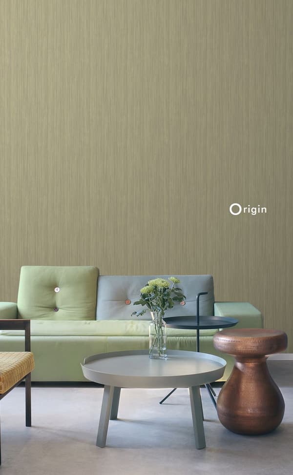 Origin Wallcoverings tapet smal rand guldglänsande 53 cm x 10,05 m