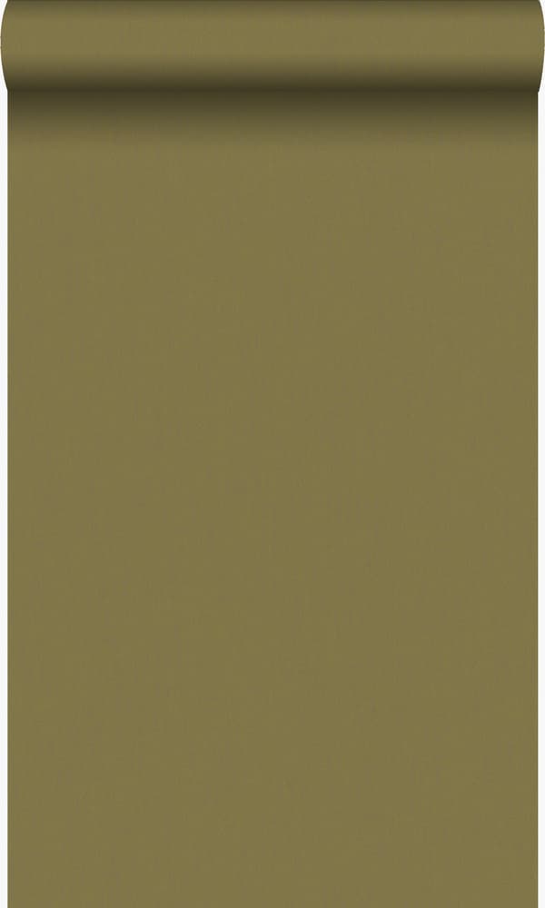 Origin Wallcoverings tapet enfärgad ockra 53 cm x 10,05 m