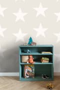 Miniatyrbild 3 av 8: ESTAhome tapet stjärnor beige 53 cm x 10,05 m