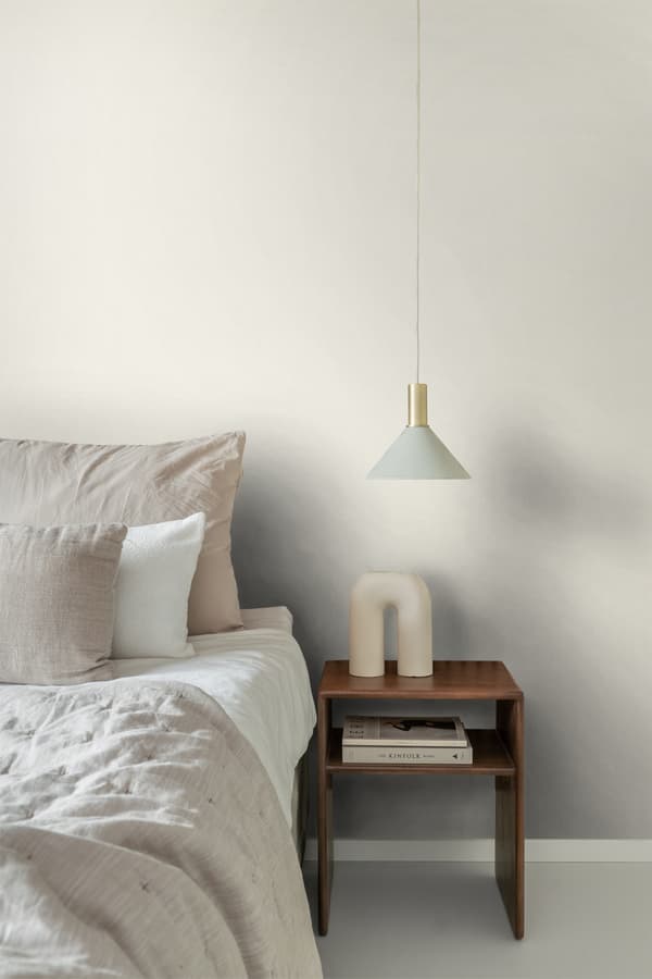 ESTAhome tapet ensfarvet mat med linnedstruktur sandfarvet 53 cm x 10,05 m