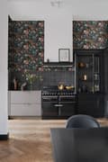 Miniatyrbild 3 av 8: ESTAhome tapet blommor smaragdgrönt 0,53 x 10,05 m