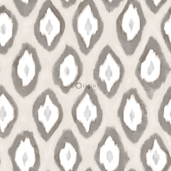 Origin Wallcoverings tapet Ikat beige 53 cm x 10,05 m