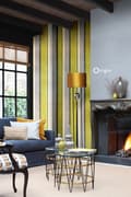 Miniatyrbild 5 av 8: Origin Wallcoverings tapet ränder ockra och brunt 53 cm x 10,05 m