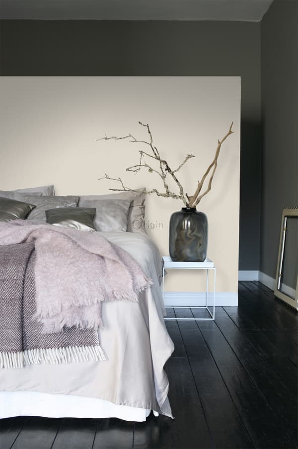 Origin Wallcoverings tapet linne vanilj 53 cm x 10,05 m