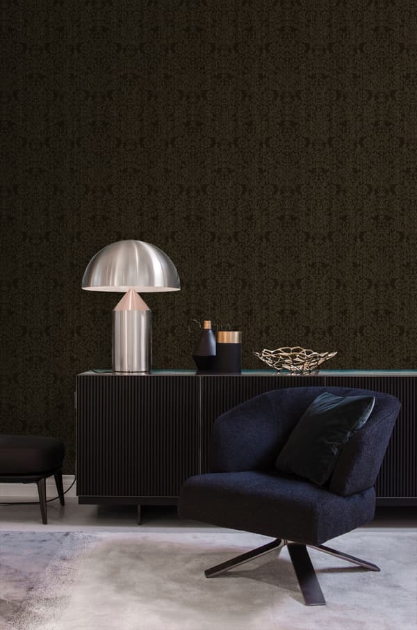 Origin Wallcoverings tapet ornament svart 53 cm x 10,05 m