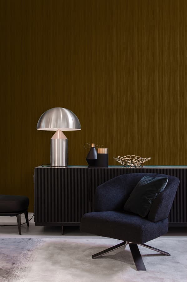 Origin Wallcoverings tapet fine striber mørkebrunt 53 cm x 10,05 m