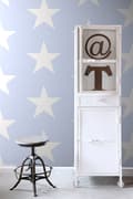 Miniatyrbild 6 av 8: ESTAhome tapet stjärnor babyblått 53 cm x 10,05 m