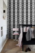 Miniatyrbild 6 av 8: ESTAhome tapet barockmönster svart och vitt 53 cm x 10,05 m