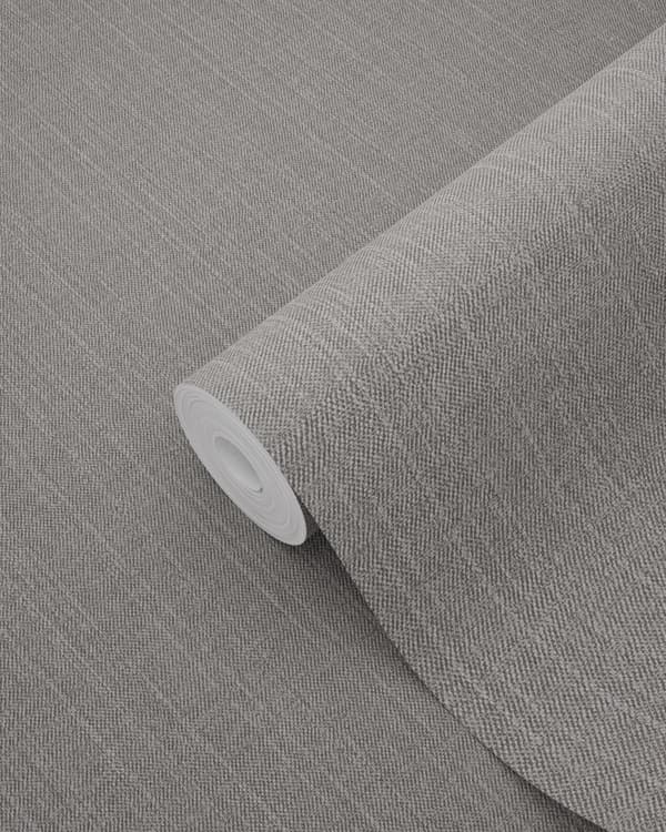 ESTAhome tapet jeansstruktur mullvadsgrått 53 cm x 10,05 m