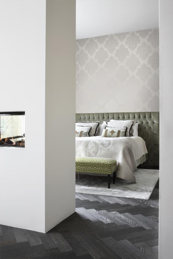 Origin Wallcoverings tapet ornament mulvarpegråt 53 cm x 10,05 m