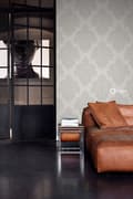 Miniatyrbillede 7 af 8: Origin Wallcoverings tapet ornament mulvarpegråt 53 cm x 10,05 m