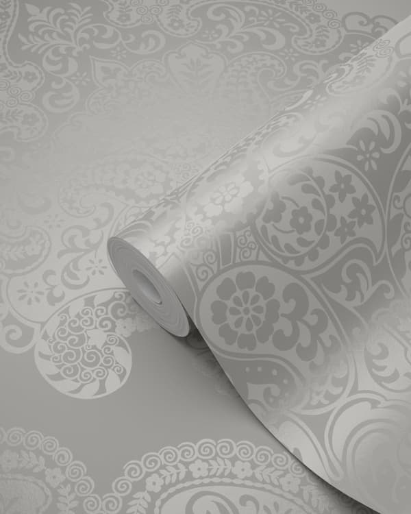 Origin Wallcoverings tapet ornament mulvarpegråt 53 cm x 10,05 m