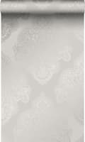 Miniatyrbillede 1 af 8: Origin Wallcoverings tapet ornament mulvarpegråt 53 cm x 10,05 m