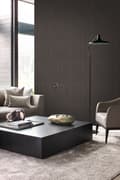 Miniatyrbillede 3 af 7: Origin Wallcoverings tapet linnedstruktur mørkt mudvarpegråt 53 cm x 10,05 m