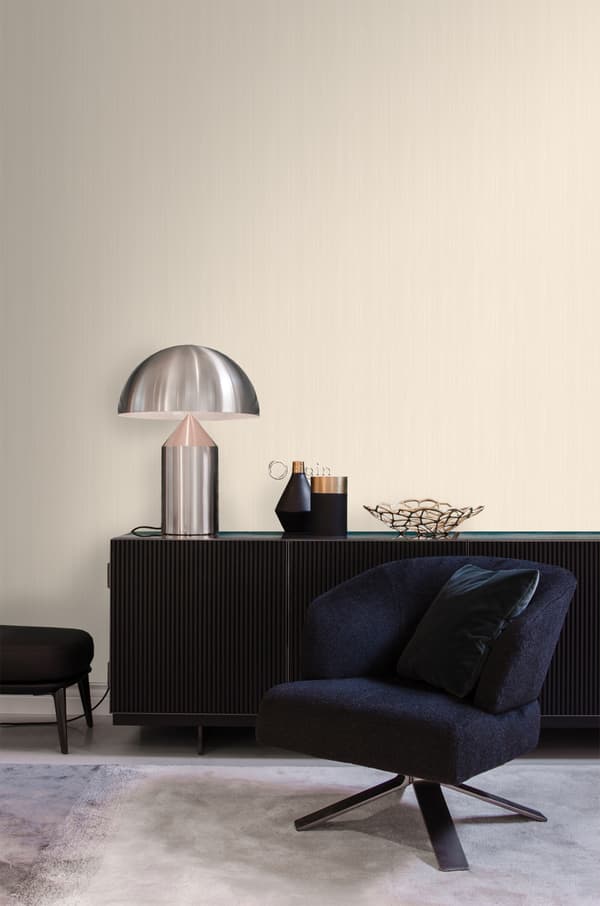 Origin Wallcoverings tapet smala ränder benvitt 53 cm x 10,05 m