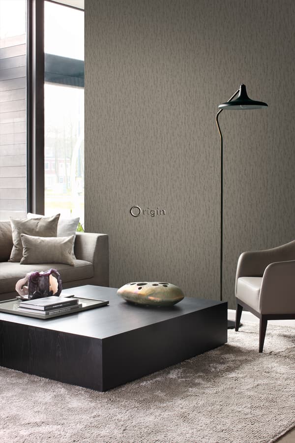 Origin Wallcoverings tapet travertin naturlig kalksten brunt 53 cm x 10,05 m