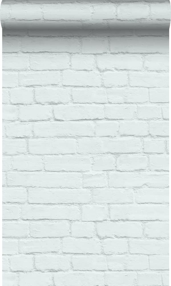 Origin Wallcoverings tapet vintagemalet murstensvæg mintgrønt 53 cm x 10,05 m