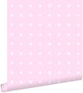 Miniatyrbillede 1 af 6: ESTAhome tapet stjerner lyserødt 53 cm x 10,05 m
