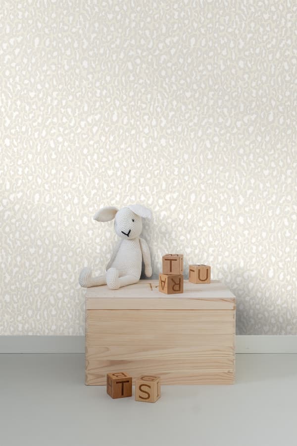 Origin Wallcoverings tapet pantrar sandfärgat 53 cm x 10,05 m