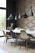 Miniatyrbild 3 av 8: Origin Wallcoverings tapet ornament glänsande brons och brunt 53 cm x 10,05 m