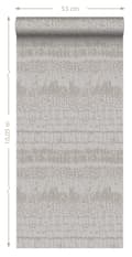 Miniatyrbillede 7 af 7: Origin Wallcoverings tapet dyreskindsmønster lilla 53 cm x 10,05 m