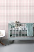 Miniatyrbillede 3 af 7: ESTAhome tapet rombemotiv lyserosa 0,53 x 10,05 m