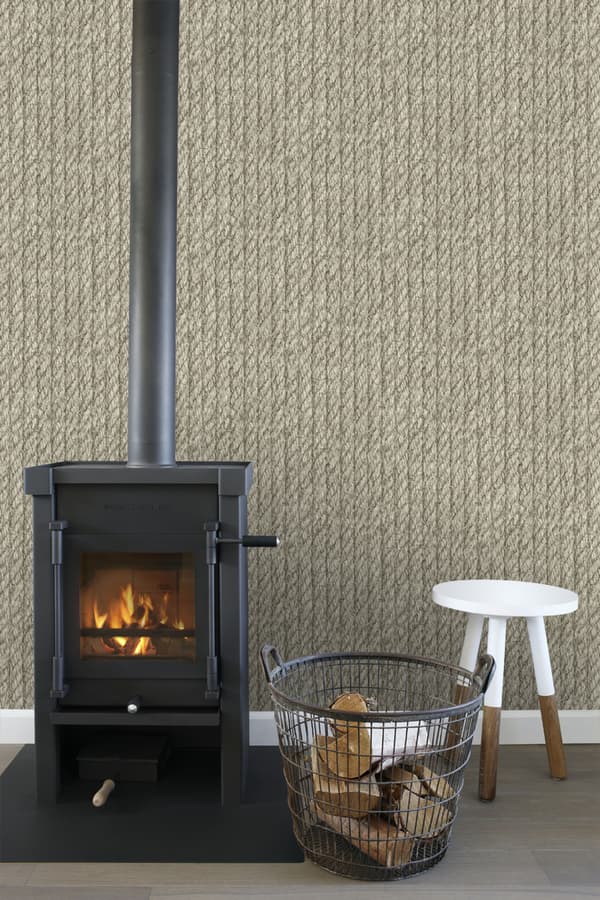 ESTAhome tapet reb mulvarpegråt 53 cm x 10,05 m