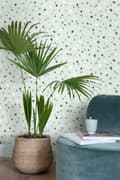 Miniatyrbild 5 av 8: ESTAhome tapet terrazzo mintgrönt, vitt och grått 0,53 x 10,05 m