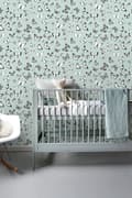 Miniatyrbild 2 av 9: ESTAhome tapet fjärilar mintgrönt - 138876 - 53 cm x 10,05 m