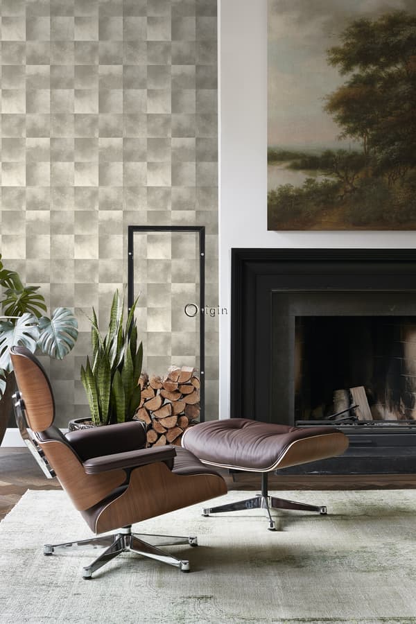Origin Wallcoverings tapet djurmönster beige 53 cm x 10,05 m