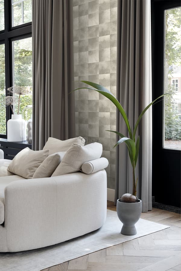 Origin Wallcoverings tapet djurmönster beige 53 cm x 10,05 m