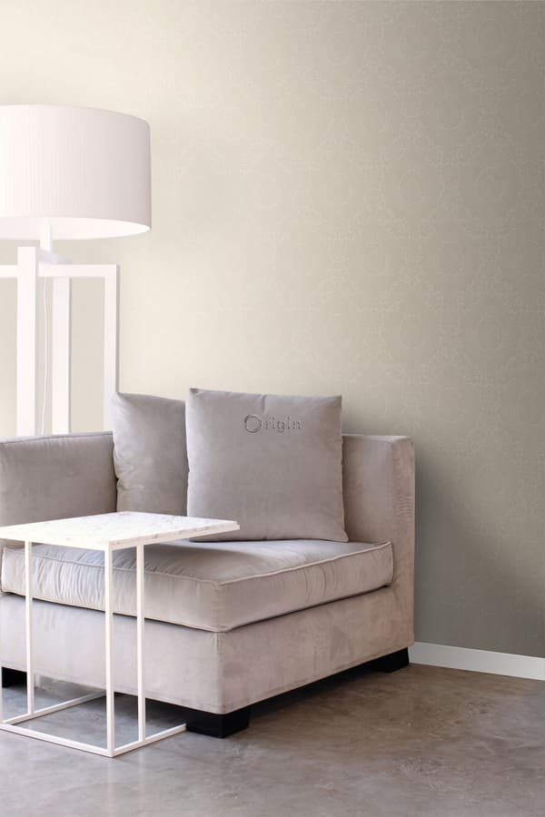 Origin Wallcoverings tapet ornament cremefarvet 53 cm x 10,05 m